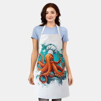 Delantal Octopus Chef