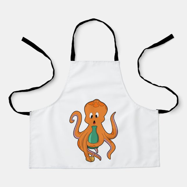 Delantal Octopus con botella.PNG (Anverso)