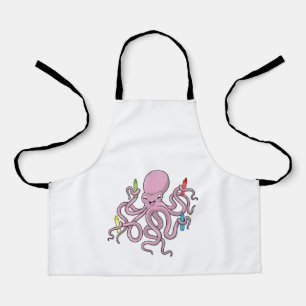 Delantal Octopus con Crayon