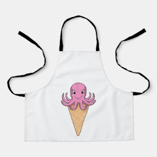 Delantal Octopus con helado
