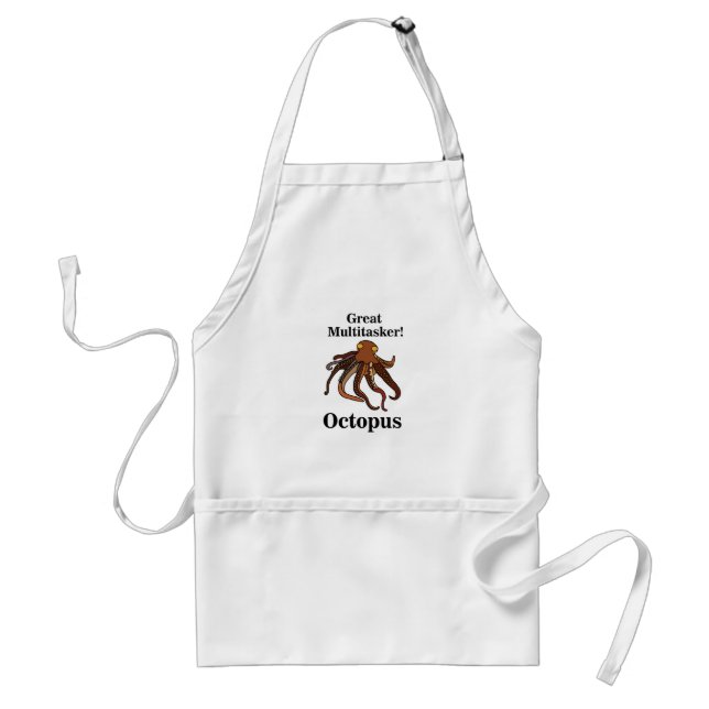 Delantal Octopus Tentacles Multitasker Chef Cook Funny (Frente)
