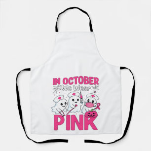 Delantal Octubre Nosotros Vestimos de Rosa Enfermera Concie