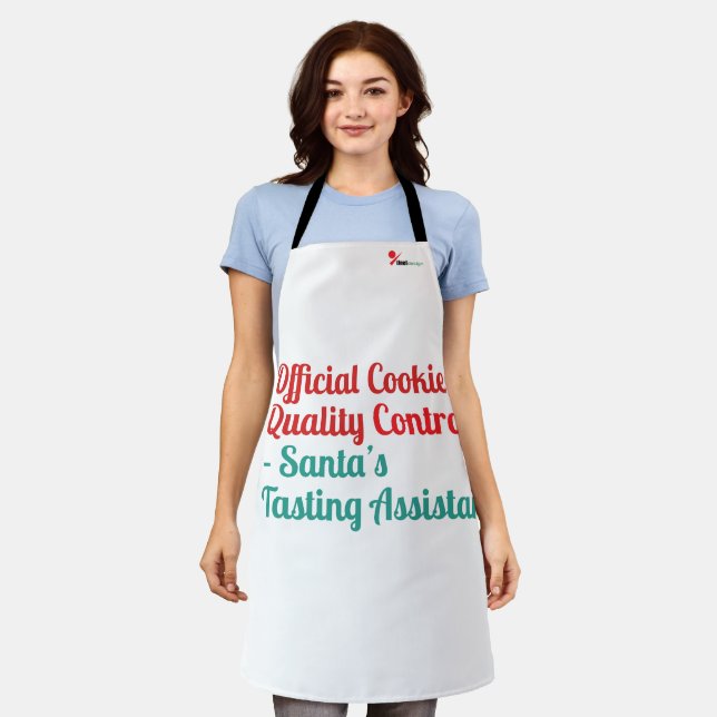 Delantal : Official Cookie Quality Control — Santa’s Tastin (Gastado)