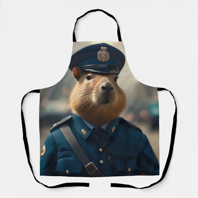 Delantal Oficial Capybara: Manteniendo la Paz,  (Anverso)