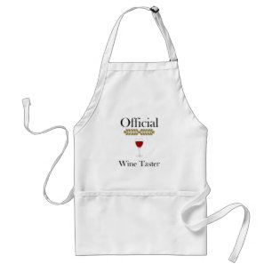 Delantal oficial del catador del vino