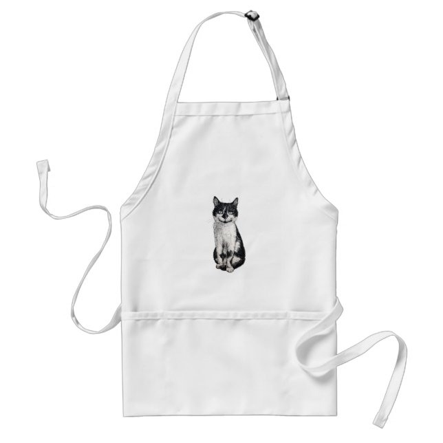 Delantal Ogie el gato (Frente)