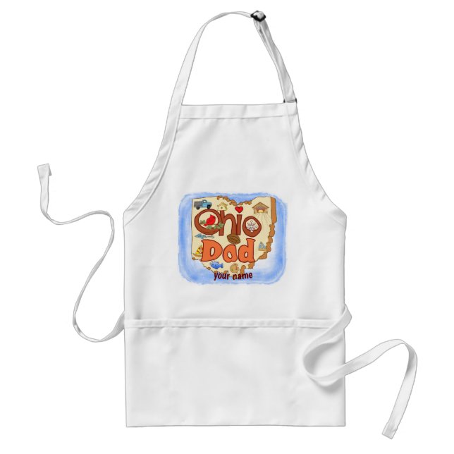 Delantal Ohio Dad apron (Frente)