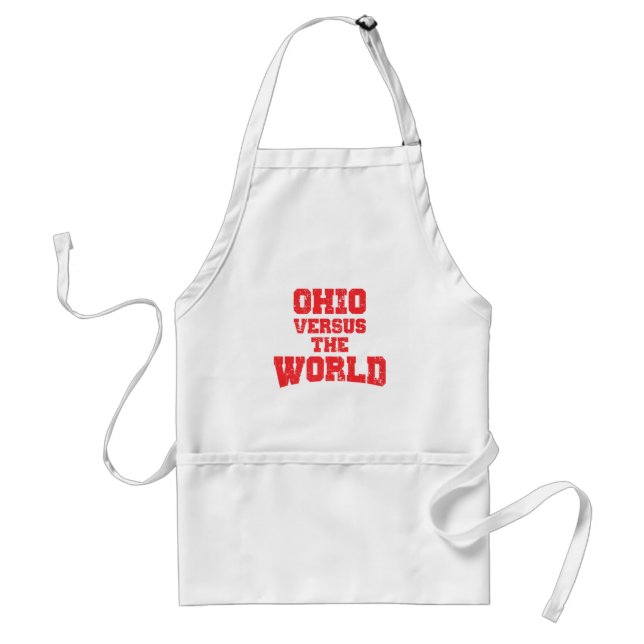 DELANTAL  OHIO VERSUS THE WORLD (Frente)