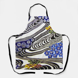 Delantal Ojo japonés okinawense (Bingata)