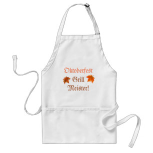 Delantal Oktoberfest Grill Meister Apron
