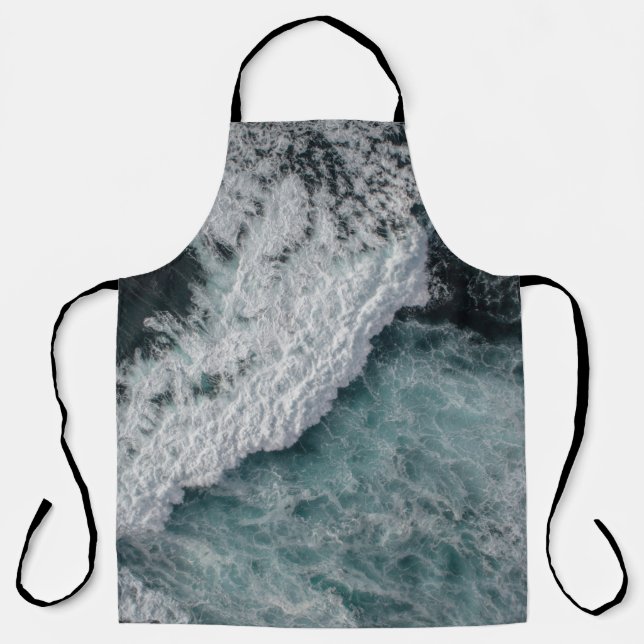 Delantal Ola oceánica (Anverso)