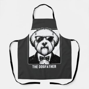 Delantal Old English Sheepdog El Padrino del Perro Esmoquin