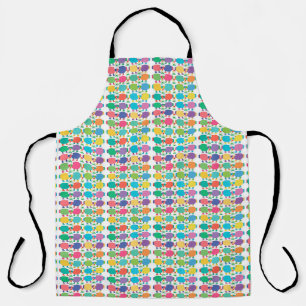 Delantal Oleadas en Hues Apron