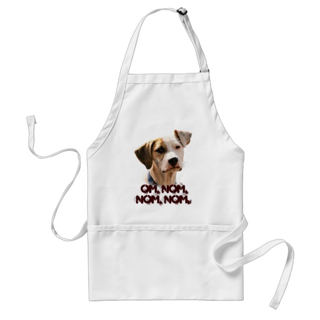 Delantal Om, nom, nom, nom, (Frente)