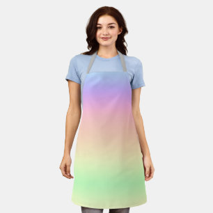 Delantal Ombre arcoiris