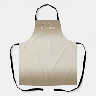 Delantal Ombre blanco desactivado