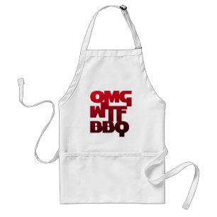 DELANTAL  OMGWTFBBQ