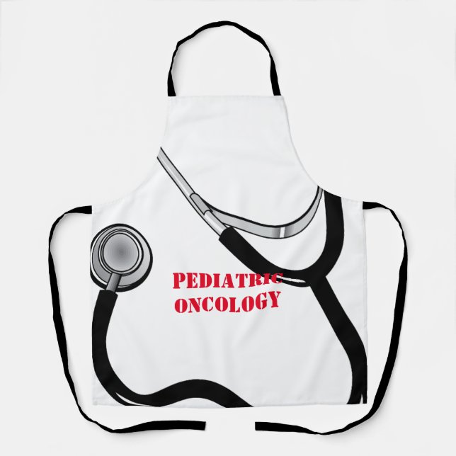 Delantal Oncólogo Pediátrico Cooking Apron Para Médicas De  (Anverso)