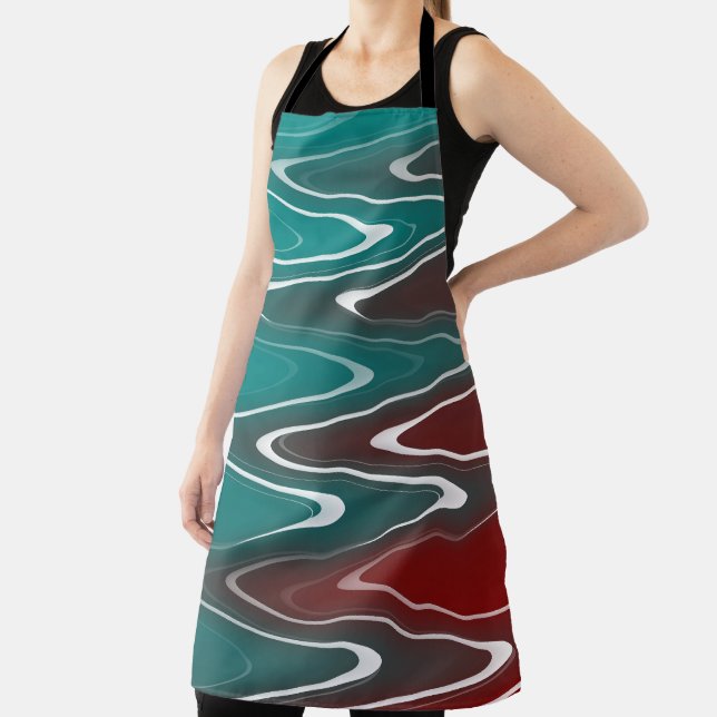 Delantal Ondas blancas (in situ)