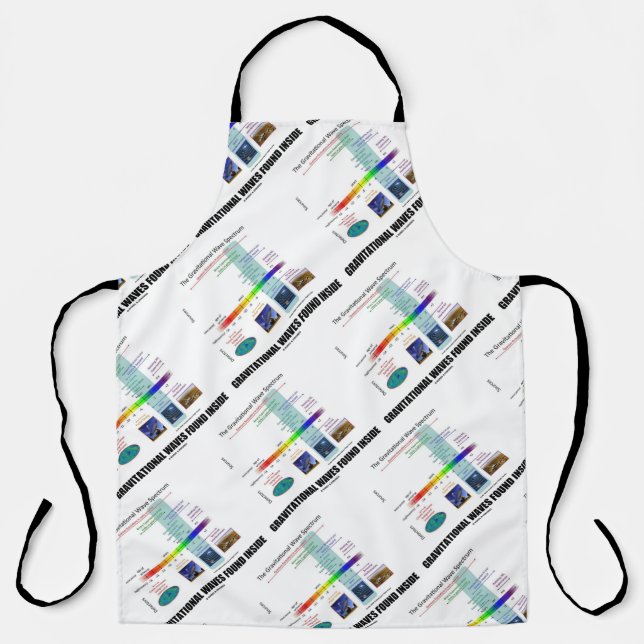 Delantal Ondas Gravitacionales Encontradas Dentro Del Espec (Anverso)