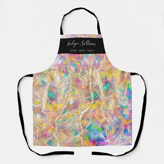 Delantal opal beauty professional apron (Anverso)