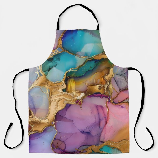 Delantal Opal Glow Luxe Apron (Anverso)