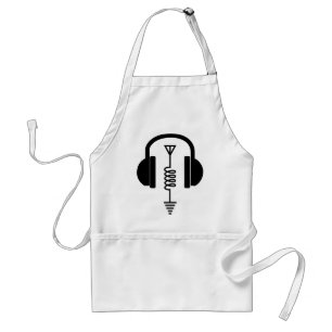 Delantal Operador de radio Ham