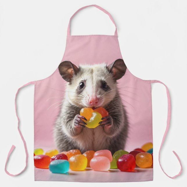 Delantal Opossum Comating Gummy Swee (Anverso)