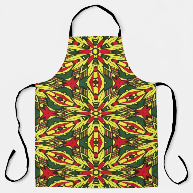 Delantal Oraciones tribales (Anverso)