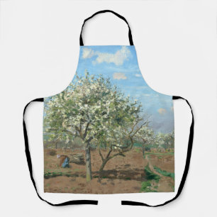 Delantal Orchard en Bloom, Louveciennes Camille Pissarro