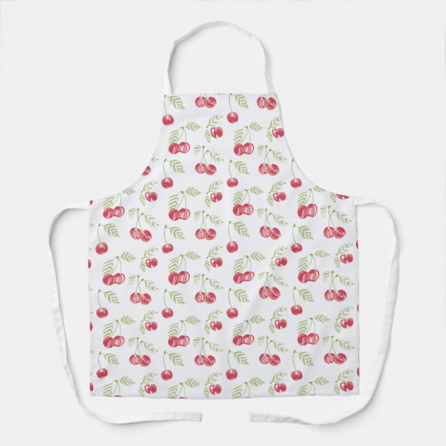 Delantal Orchard Treat Red Green (Anverso)