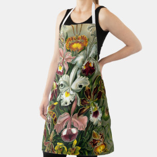 Delantal Orchidaceae Apron de Ernst Haeckel