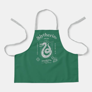 Delantal ORGULLO DE SLYTHERIN Ambición Astucia Cresta