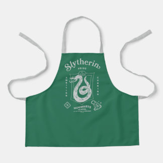 Delantal ORGULLO DE SLYTHERIN™ Ambición Astucia Escudo
