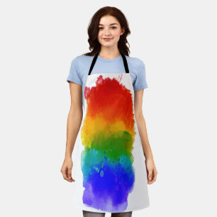 Delantal Orgullo moderno de SlipperyJoe's salpicadura de en