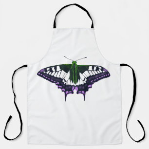 Delantal Orgullo no binario de género Mariposa Swallowtail