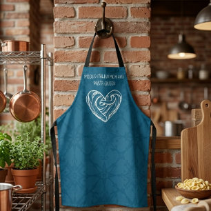 Delantal Orgullosa Madre Italiana Y Poder Culinario Reina D