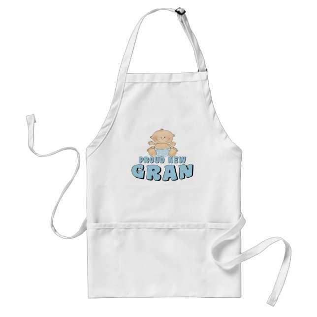 Delantal Orgullosa Nueva Abuela Camiseta (Frente)