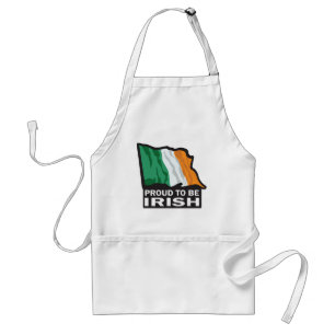 Delantal Orgulloso de ser irlandés/San Patricio