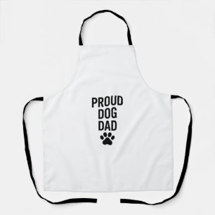 Delantal Orgulloso papá de perro - Gracioso regalo de amant