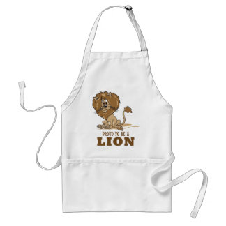 Delantal Orgulloso ser un león