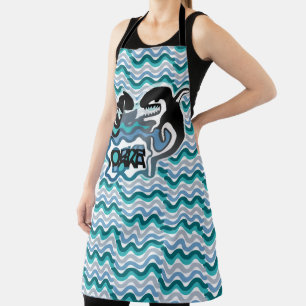 Delantal ORKA LOKA / ORCA LOCA BY MASANSER pixelat