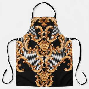 Delantal Ornamento barroco dorado
