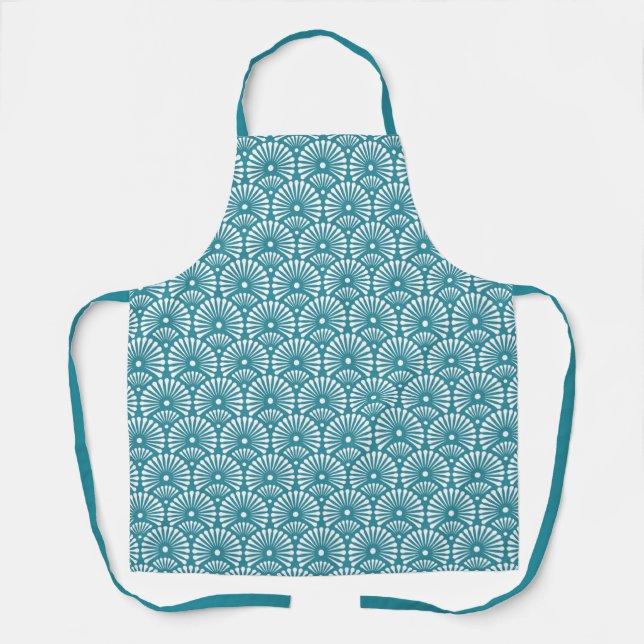 Delantal Ornamento floral Apron (Anverso)