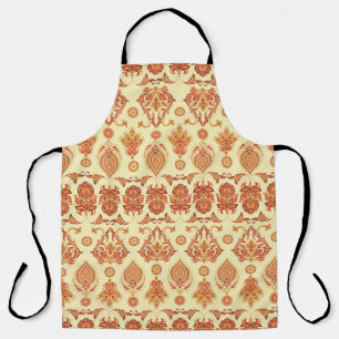 Delantal Ornamento vintage folclórico de Batik. Ensayo flor
