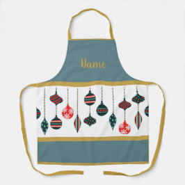 Delantal Ornamentos de Navidad personalizados