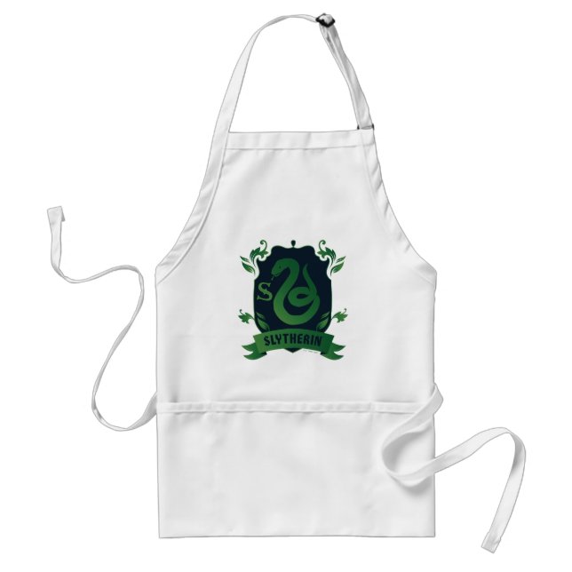 Delantal Ornate SLYTHERIN™ House Escudo (Frente)