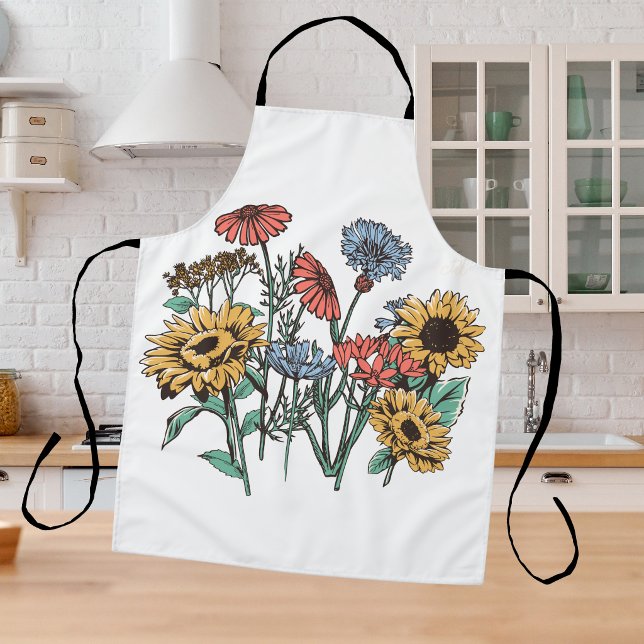 Delantal Oro Floral Vintage (Subido por el creador)