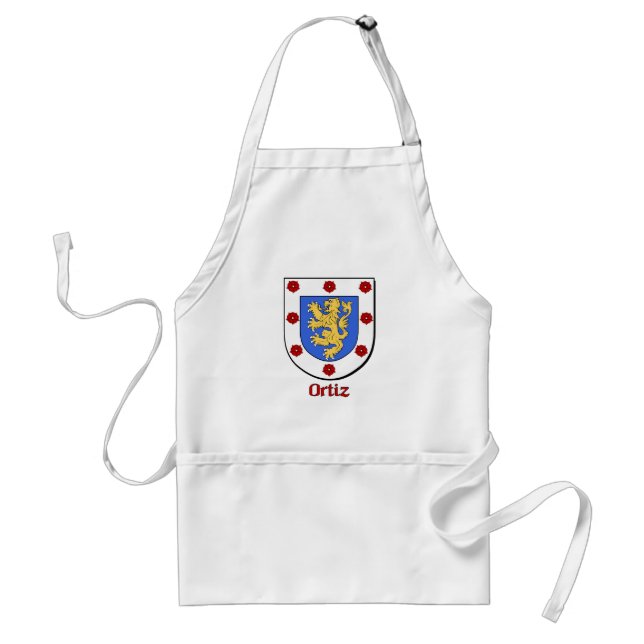Delantal Ortiz Family Shield Apron (Frente)