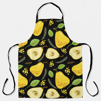 Delantal Osas dulces: diseño de fruta superficial